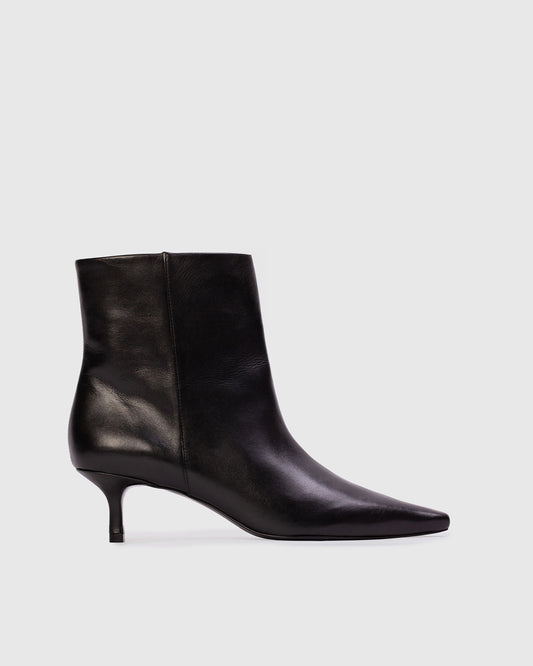 leather ankle boots