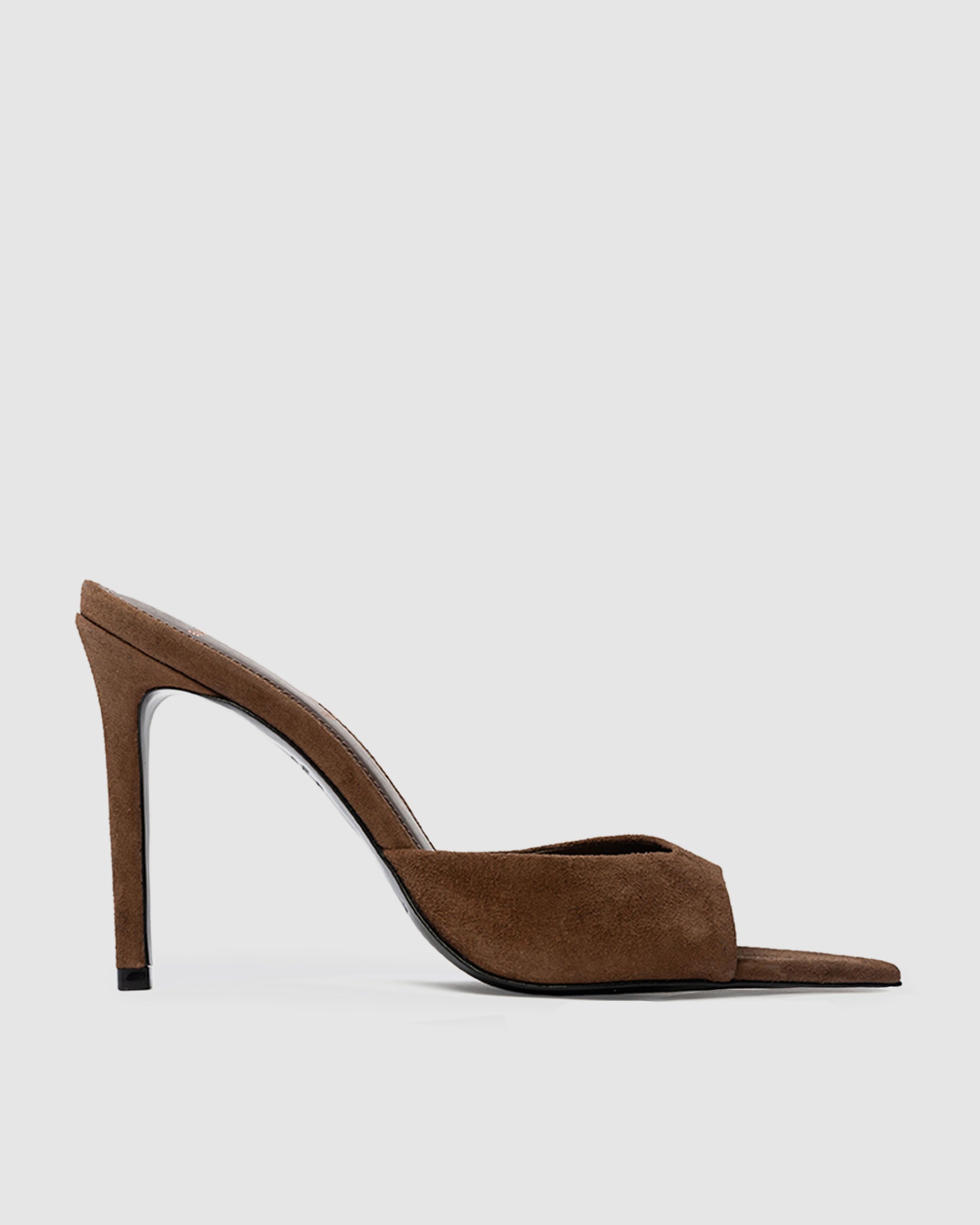 Summer Charms Sandals in Brown Suede