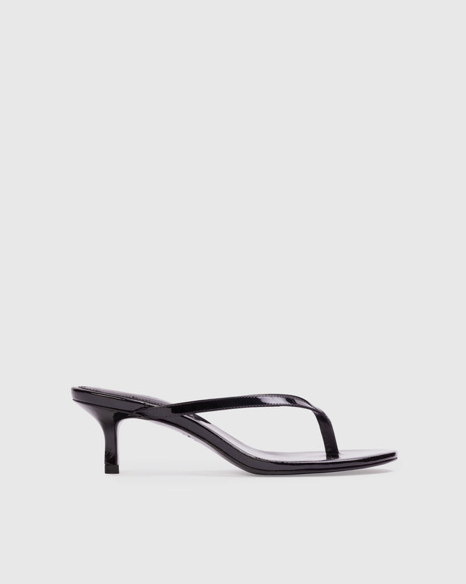 Lornah Black Suede Strappy Heels